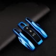 thumbnail image 1 of Carbon Fiber Remote Key Cover Case Fob For Porsche Panamera Cayenne Macan, 1 of 6