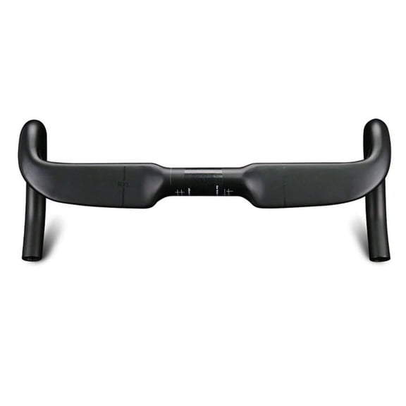 Carbon Fiber Road Bike Handlebars, UD Matte Black, 400mm