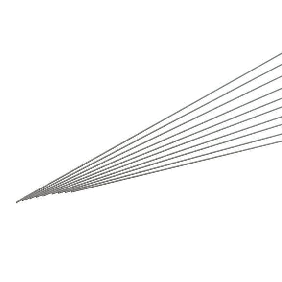 Carbon Fiber Rod Pole, 0.5mm x 150mm for RC Car Plane DIY Tool Wing Tube Quadcopter Arm, Pack of 13