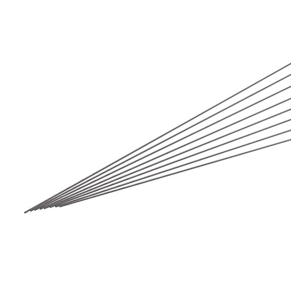 Carbon Fiber Rod Pole, 0.5mm x 300mm for RC Car Plane DIY Tool Wing Tube Quadcopter Arm, Pack of 8