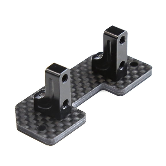 Carbon Fiber Servo Mount Axle Up Fixed Bracket for SCX10 II 90046 1/10 RC Crawler Car Upgrade Parts