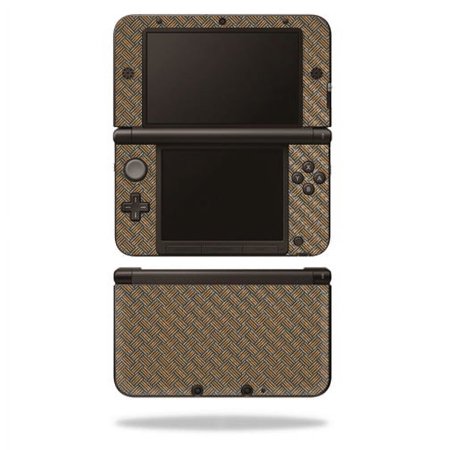 Carbon Fiber Skin Compatible With Nintendo 3DS XL Original (2012-2014) Original 2012-2014 Cover Orange Blue Basket
