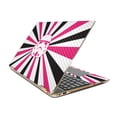 thumbnail image 1 of Carbon Fiber Skin Decal Wrap Compatible With HP Spectre x360 15.6" Gem-Cut (2019) Sticker Design Pink Star Rays, 1 of 3