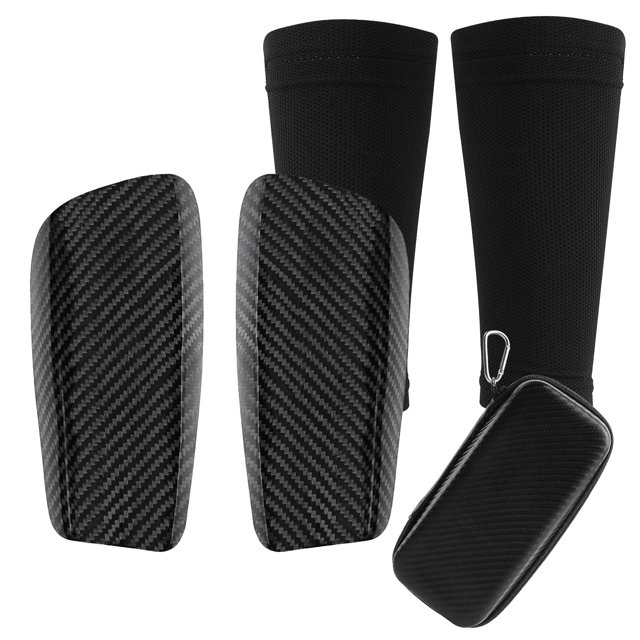 Carbon Fiber Soccer Shin Guards, Super Strong, Lightweight, Shock