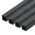 thumbnail image 1 of Carbon Fiber Square Tube 10x8.5x200mm Pultruded Carbon Fiber Tubing for RC Airplane 4pcs, 1 of 4