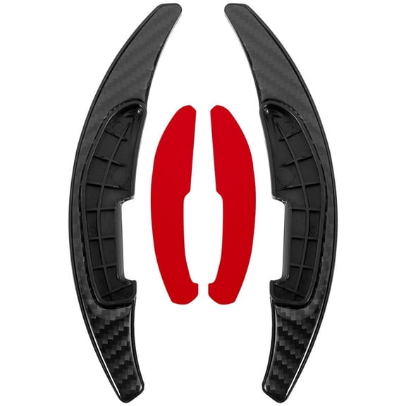 Carbon Fiber Steering Wheel Paddle Shifter Gear Shift Shifter Extension For- M Series M2 M3 M5 M6 X 5M X6M