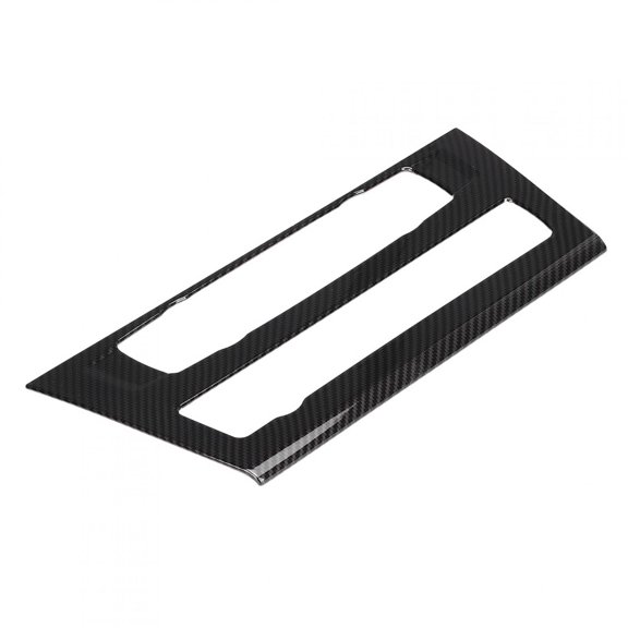 Carbon Fiber Style Air Conditioning Volume Adjustment Frame Trim, Decorative Car Interior Accessory and Protection Covers for Vehicles, 10 Inches / 25.4 cm Long