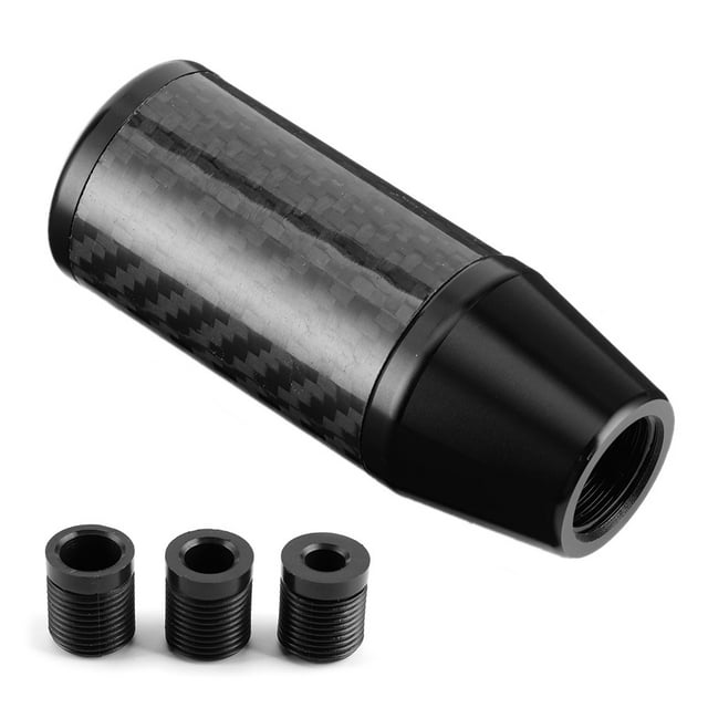 Carbon Fiber Style Car Gear Stick Lever Shift Knob Universal for Manual