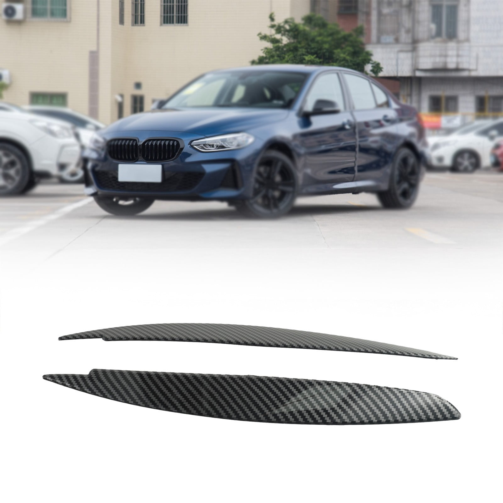 Carbon Fiber Style Eyelids for Vehicle 1 Series E87 E88 E81 E82 2008 ...