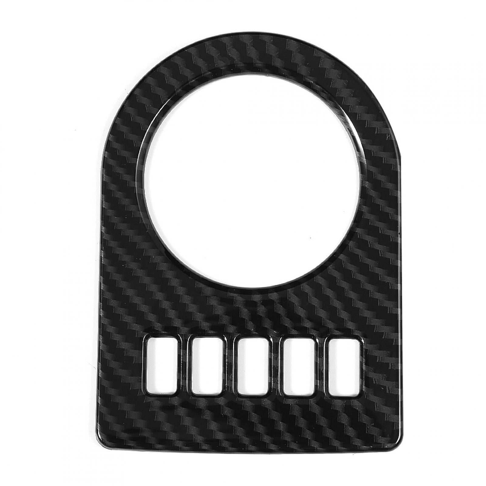 Carbon Fiber Style Gearbox Control Panel Cover Frame fit for Jaguar XF