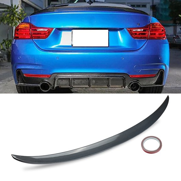 Carbon Fiber Style Rear Trunk Spoiler Wing M Performance Style for BMW F36 2014-2020 Gran Coupe