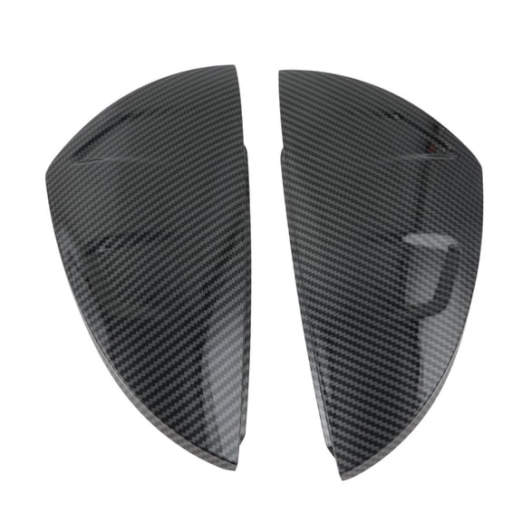 Carbon Fiber Texture M Style Rearview Mirror Shield Cover LH&RH for Lexus IS500