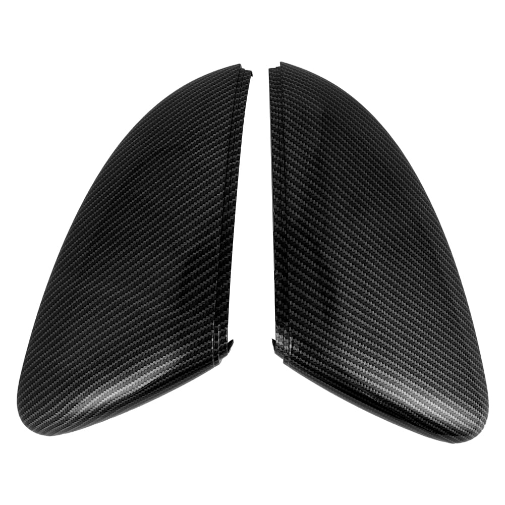 Carbon Fiber Texture Rear View Mirror Covers Replacement Fit for MK7 ...