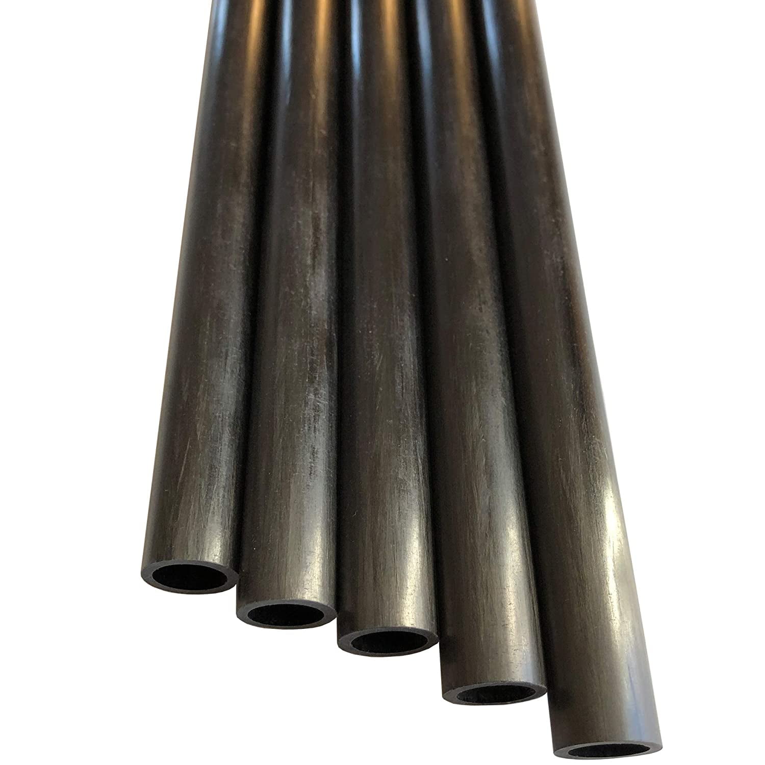 Carbon Fiber Tube 5mm X 3mm x 1000mm Pultruded Round Hollow Carbon