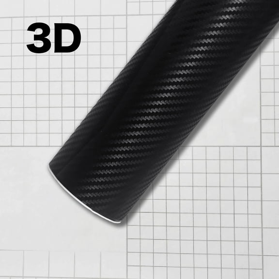 Carbon Fiber Vinyl Wrap for Car Body, Matte & Glossy Black Auto Foil, 3D 4D 5D 6D Self-Adhesive Sticker, Motorcycle Decorative Film