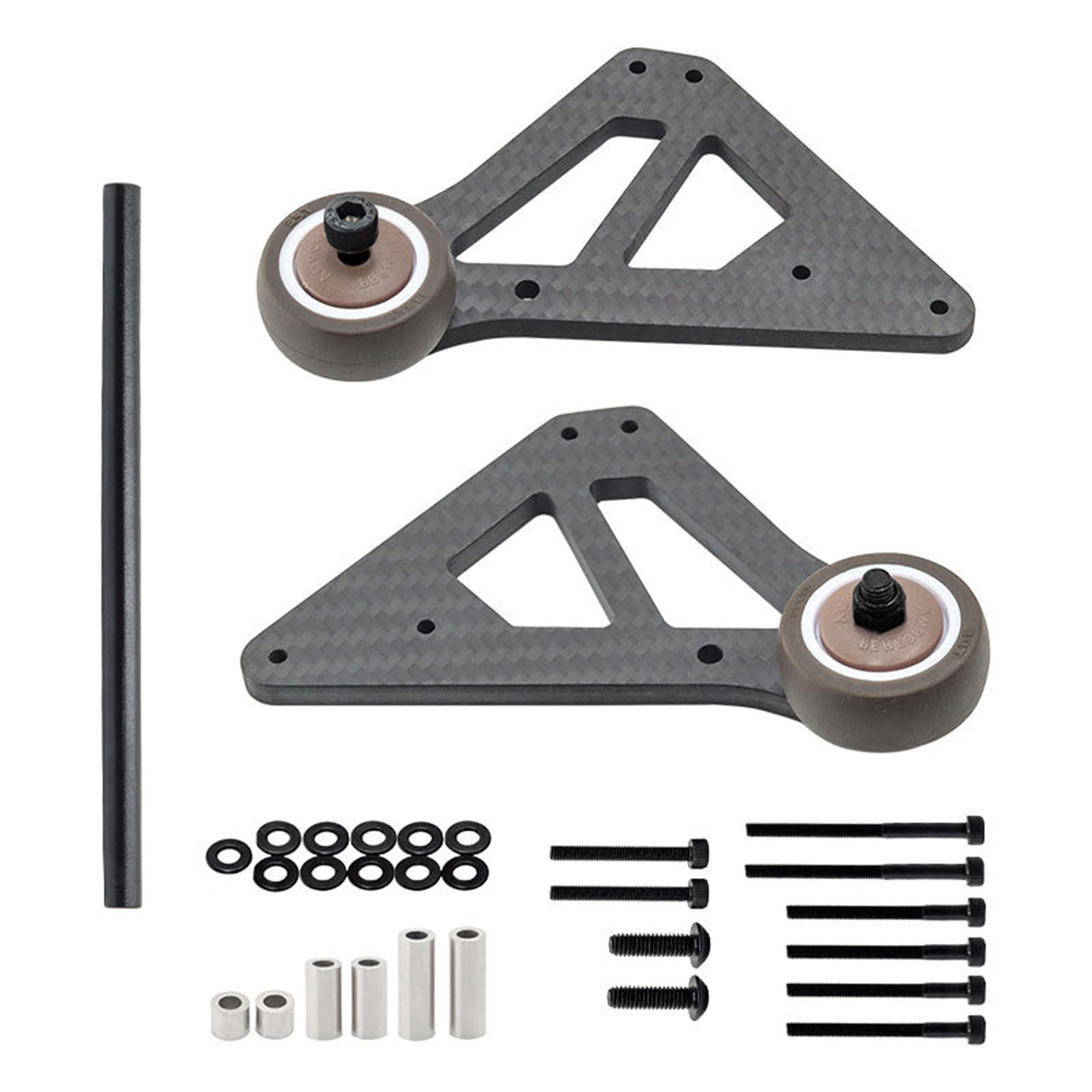 Carbon Fiber Wheelie Bar for Arrma 1/7 Mojave V2 EXB RC Car Upgrade Accessories TAPDRA Spare Part