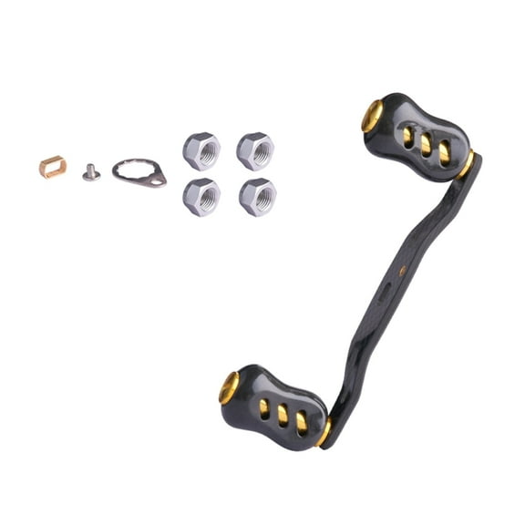 Carbon Fibers Fishing Reels Handle Baitcasting Trolling Reels Handle Rocker Water Drop Reels Handle Easy Installation