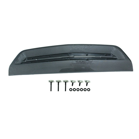 Carbon Fibre Hood Air Intake Grille For 17 18 19 Chevy Silverado 2500 3500 HD