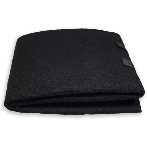 Carbon Filter,Cut-to-Fit Carbon Pad 16 x 48 inches for Air Filter Charcoal Sheet fits Range Hoods Furnace Filters removes Odor VOC Parts Accessories Replacement,1-Pack