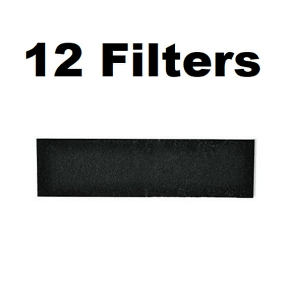Carbon HEPA Pre-Filter Replaces Honeywell and Vicks HRF-B1 (12-Pack)