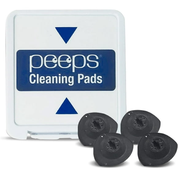 Carbon Klean Peeps Eyeglass Cleaner Replacement Pads, Efficient and Durable Carbon Microfiber Technology - Exclusively Used by NASA (1000 Uses)