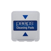 Peeps Replacement Pads - Portable Eyeglass Lens Cleaner Kit - Streak-Free Carbon Microfiber Cleaning Tool for Glasses & Sunglasses - For use with Peeps Lens Cleaner