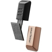 Carbon Klean SmartKlear Smart Phone Screen Cleaner - Efficient and Durable Carbon Microfiber Technology (Black Rubber & Rose Gold)