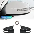 thumbnail image 1 of Carbon LooK-For Mitsubishi Lancer X 10 EX EVO 2013-2016 Side Door Rearview Mirror Cover Trim Car Styling Accessories Auto Part, 1 of 7