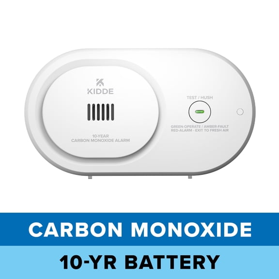 Kidde COB10-Year Battery Powered, Electrochemical Carbon Monoxide Alarm