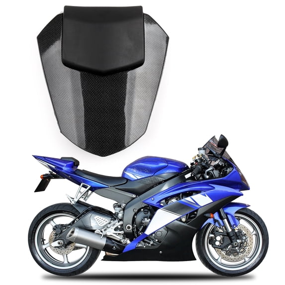 Carbon Motor Cowl Fairing Rear Seat Cover Fit for Yamaha YZF R6 2008-2016
