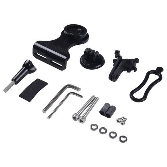 Carbon Mount Bike Stem Extension Computer Mount Holder For Garmin/ for Bryton