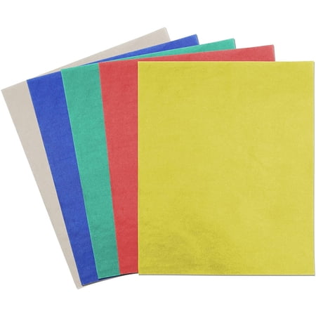 Juvale Tracing Paper for Sewing - 5 Colors, 9 x 11 in, 50 Sheets - Transfer Paper for Fabric & Pattern Tracing