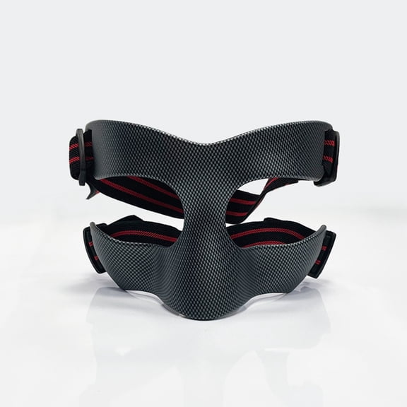 Carbon Pattern Basketball Face Guard Anti-Collision Football Training Guard