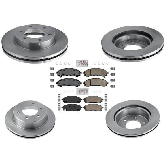 Carbon Performance Rotors Front Rear Ceramic Brake Pads for Ford Ranger 19-2023