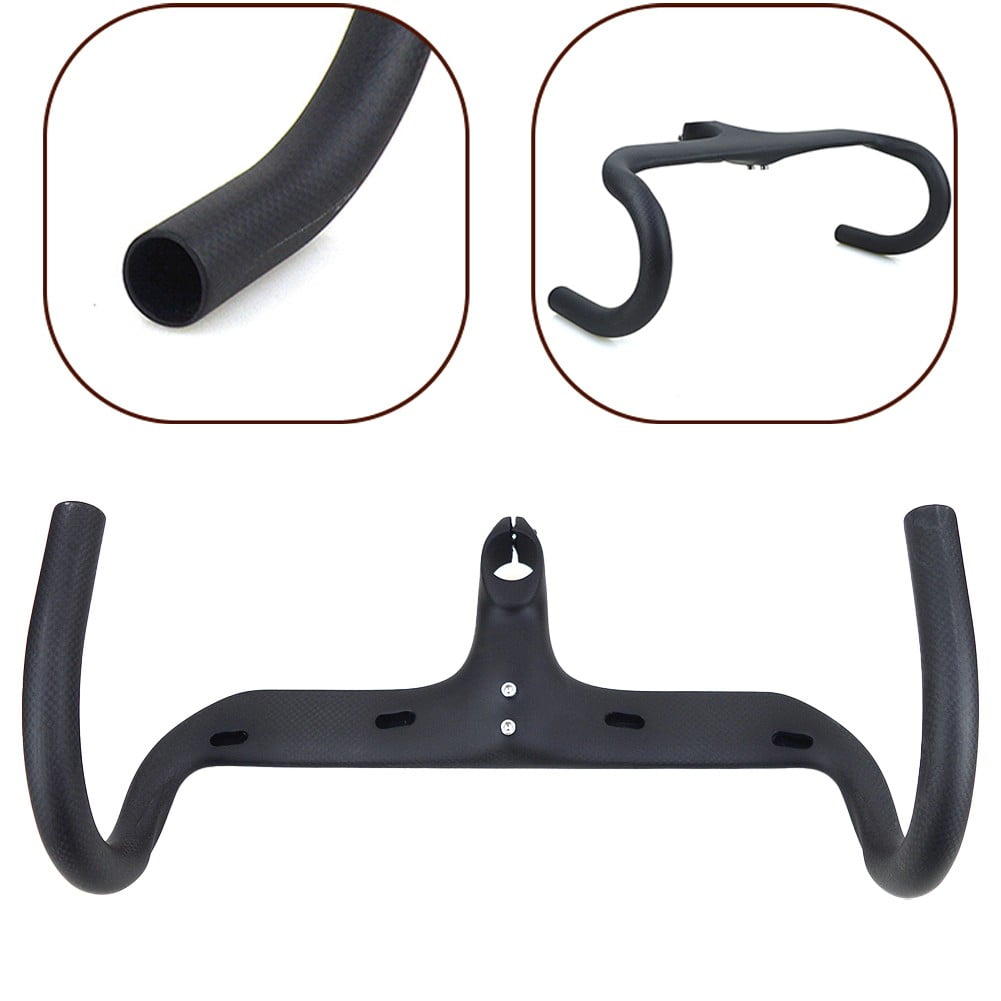 Carbon Road Bike Bicycle Integrated Handlebar Racing Handlebar 28.6Mm ...