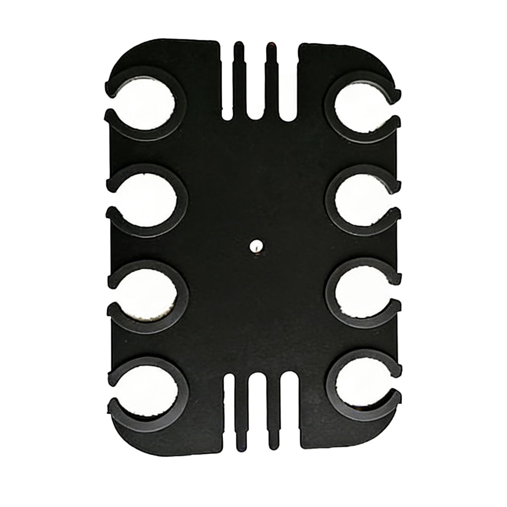 Carbon Steel 8-Slot Microphones Stand for Studios and Live Shows
