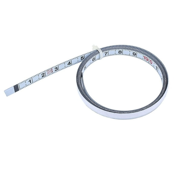 Carbon Steel Adhesive Measuring Tape Scale Stick Tape Measure Sticky Measuring Tape for Woodworking Drafting