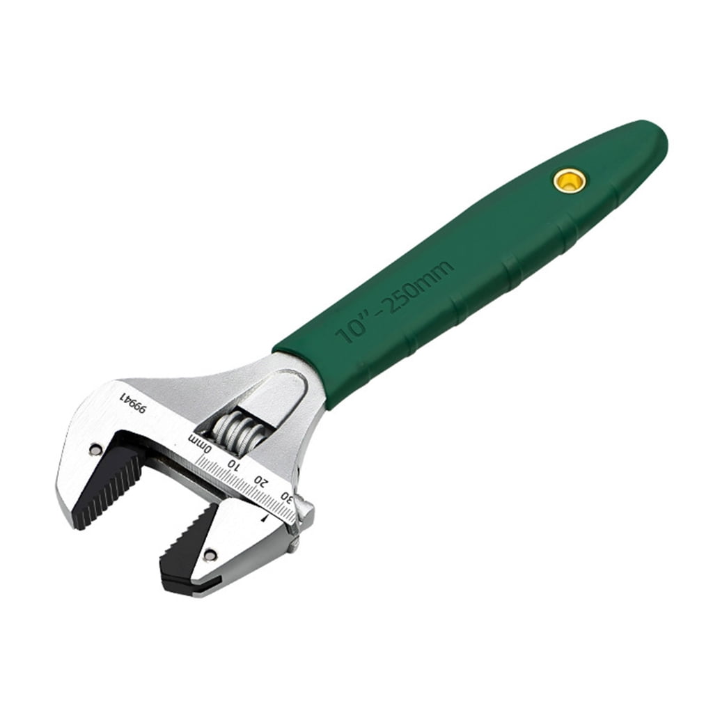 Carbon Steel Adjustable Wrench with Comfortable Handle Multifunction Spanner Perfect for DIY Enthusiasts Professional