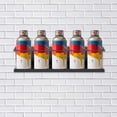 thumbnail image 2 of Steel Spray Can Holder - Wall-Mounted Organizer Rack For 5 Aerosol Cans Garage Storage 2 of 13