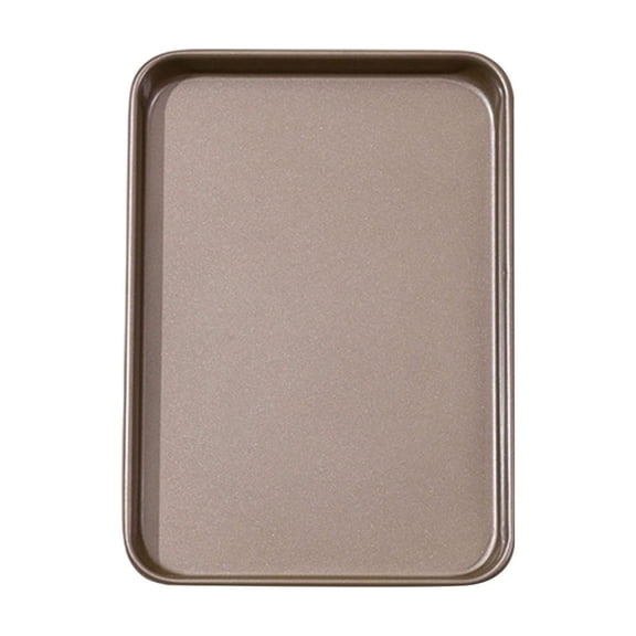 Carbon Steel Baking Tray Nonstick Cookie Sheet, Oven-Safe Rectangular Pan for Even Heating & Commercial Cooking