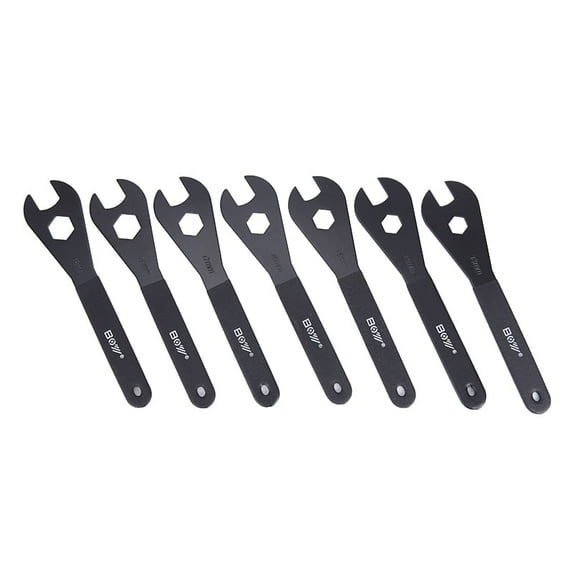 Carbon Steel Bicycle Spanner Wrench For 13mm 14mm 15mm 16mm 17mm 18mm 19mm Cone
