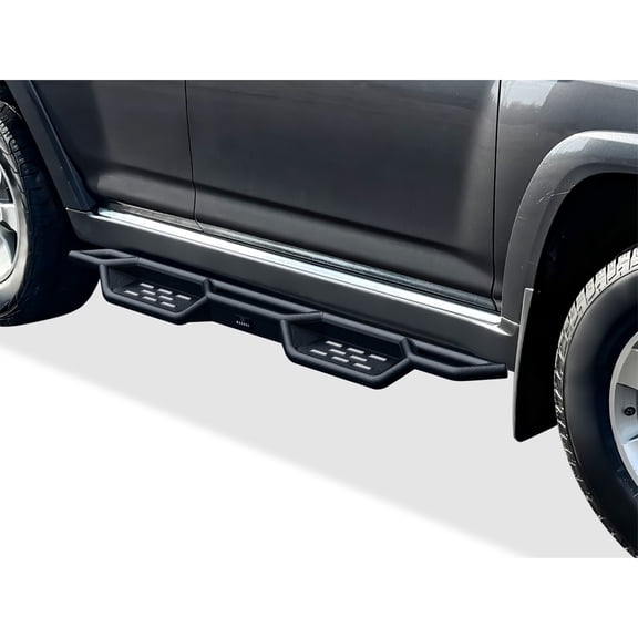 Carbon Steel Both Sides Nerf Bar 2010-2013 Toyota 4Runner SR5 2010-2024 Toyota 4Runner Limited 2019-2022 Toyota 4Runner Nightshade Edition