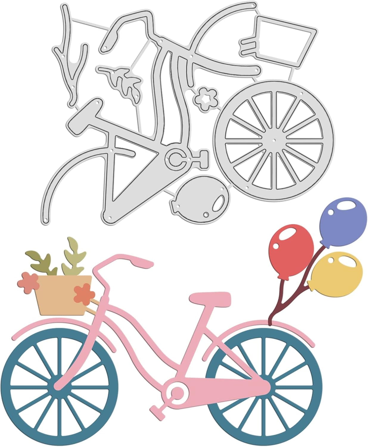 Valentine's Day Walking Lovers Metal Craft Dies - Cutting & Embossing Dies For Scrapbooking, Card Making, DIY Paper Crafts