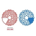 thumbnail image 1 of Carbon Steel Cutting Dies Stencils for DIY Scrapbooking/Photo Album Decorative Embossing DIY Paper Card Matte Platinum Color Flower Pattern, 1 of 1