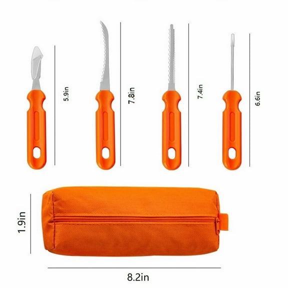 Carbon Steel Detail Pin Halloween Pumpkin Carving Tool Style D, DIY Pumpkin Craft Tool