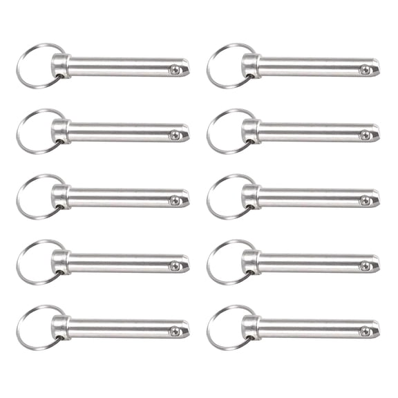 Carbon Steel Detent Pins Tool 10pcs Set 12 Size Available Durability Push Button Locking Systems Easy Installation