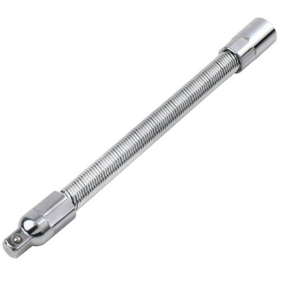 Carbon Steel Flexible Extension Bar Hand Tools 1/4 Socket Wrenches Drive Head Bendable Screwdriver Extension Rod Connecting Link