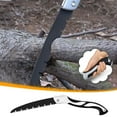 thumbnail image 1 of Carbon Steel Folding Saw, Outdoor Portable Hand Saw, Rugged Blade Hand Saw, Best for Camping, Gardening, Cutting Wood, PVC, Bone, Pruning Saw with Ergonomic Non-Slip (12.2 Inch), 1 of 5