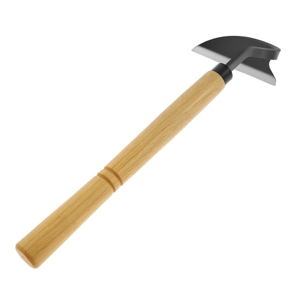 Carbon Steel Hand Weeding Hoe Easy Turning Garden Weeding Tool Accurate Cutting Garden Weed Hoe Comfortable Grip for Yard