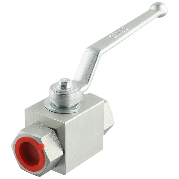 Carbon Steel Hydraulic High Pressure Ball Valve Nitrile Acetal Sealing 500 Bar Mwp Suitable For Harsh Conditions